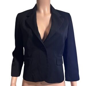 JUICY COUTURE Her Majesty Women’s Black Blazer100% Wool